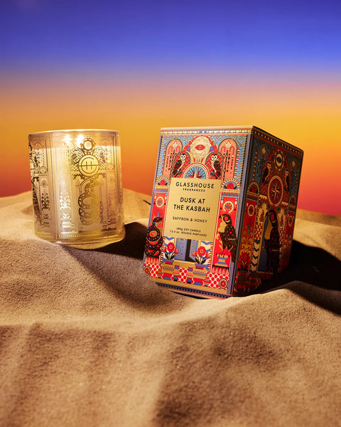 GLASSHOUSE - Dusk At The Kasbah CANDLE 380G