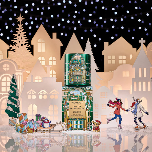 GLASSHOUSE - Winter Wonderland CANDLE 380G