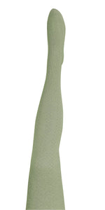 TIGHTOLOGY - Geo Merino Wool Tights - Sage