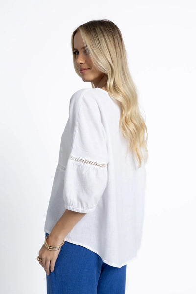 HUMIDITY - MILLIE TOP - WHITE