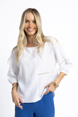 HUMIDITY - MILLIE TOP - WHITE
