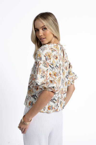 HUMIDITY - SIA BLOUSE - KAFFIR LILLY PRINT