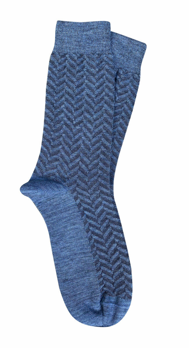 TIGHTOLOGY - Herringbone Merino Wool Socks