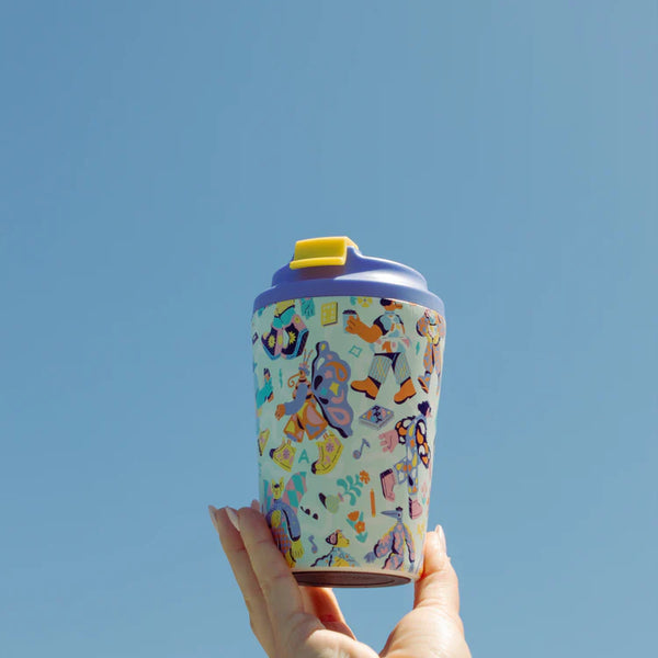 Made By Fressko - Reusable Cup Limited Edition - Ceramic - Brolga Camino 12oz