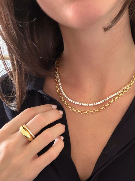 ZAFINO - Dani Tennis Necklace