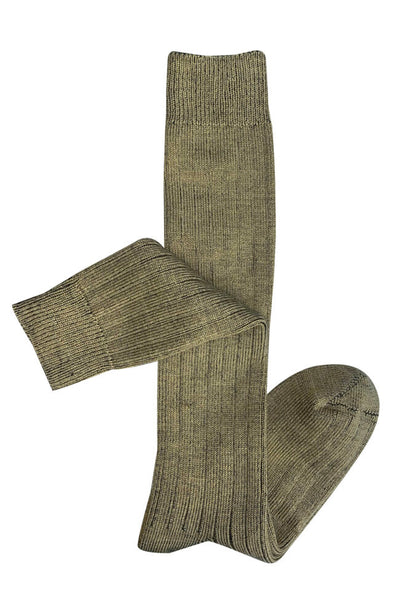 TIGHTOLOGY - LONG RIB WOOL SOCKS