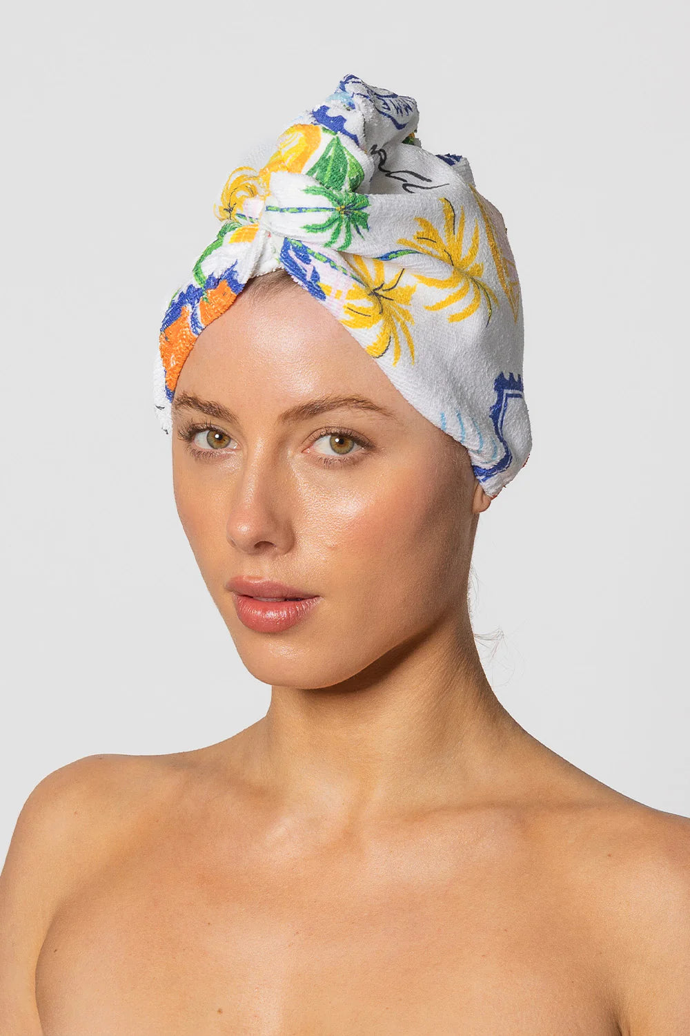 LOUVELLE - RIVA Hair Towel Wrap - Isola Postcard