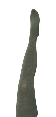 TIGHTOLOGY - Luxe Merino Wool Tights - Green