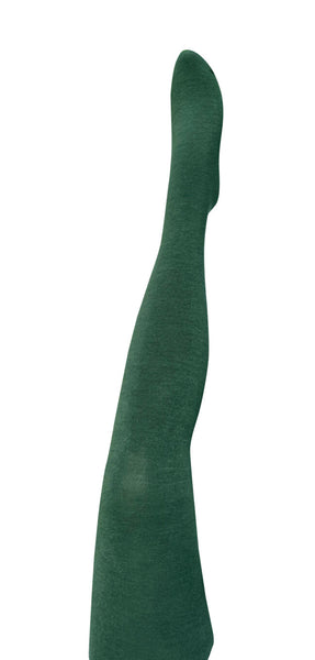 TIGHTOLOGY - LUXE WOOL TIGHTS - Green