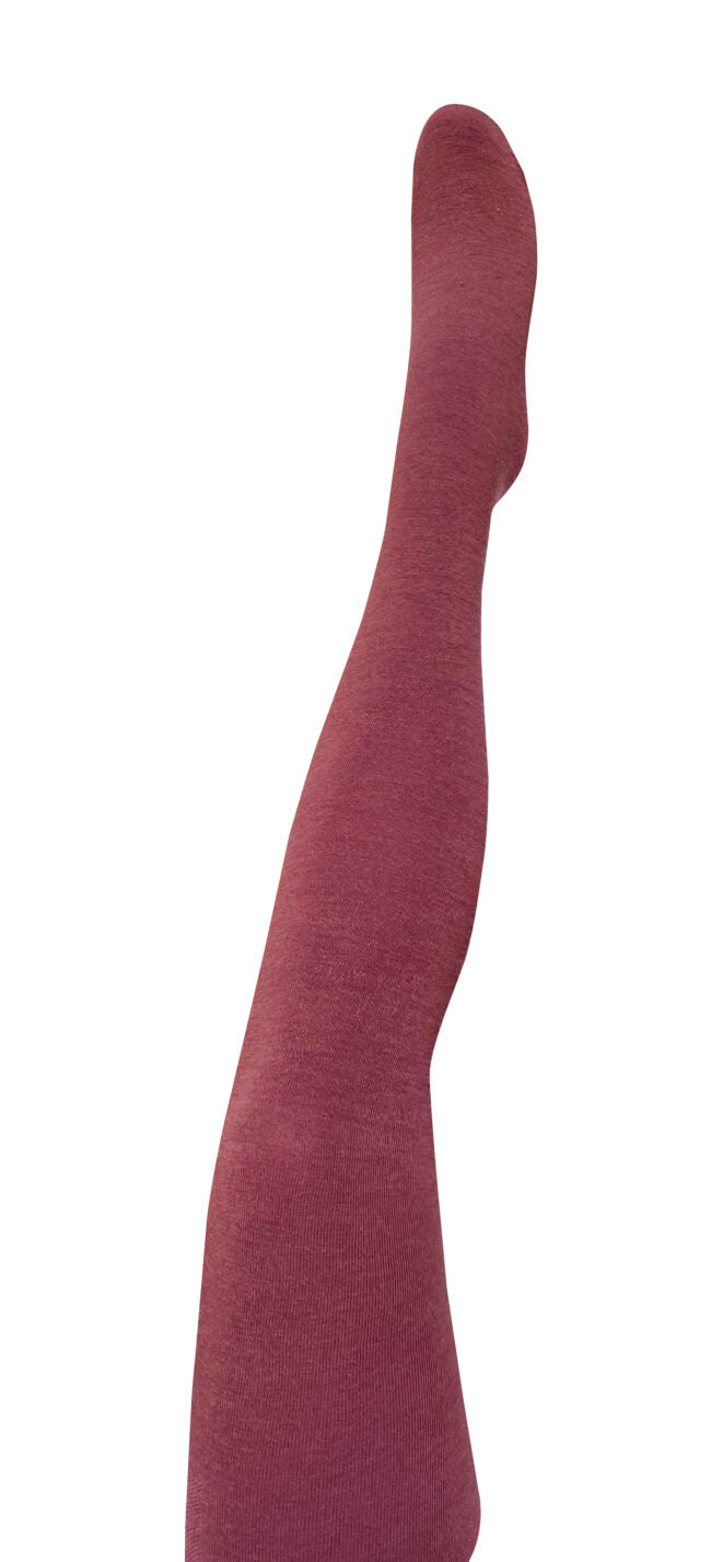 TIGHTOLOGY - LUXE WOOL TIGHTS - WINE