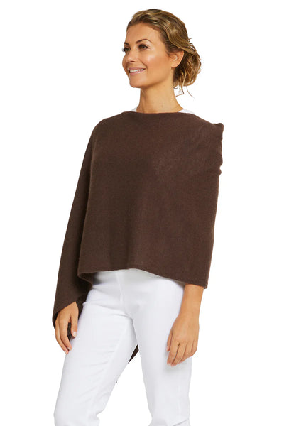 Cashmere Topper - Mocha