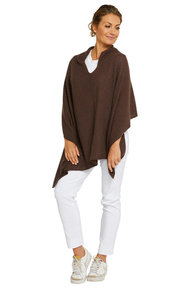 Cashmere Topper - Mocha