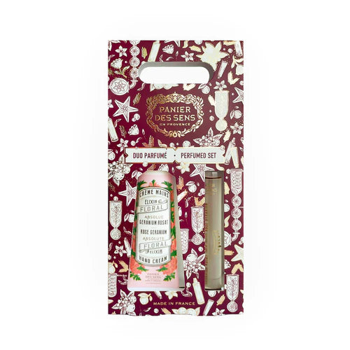 PANIER DES SENS - Rose Geranium Duo