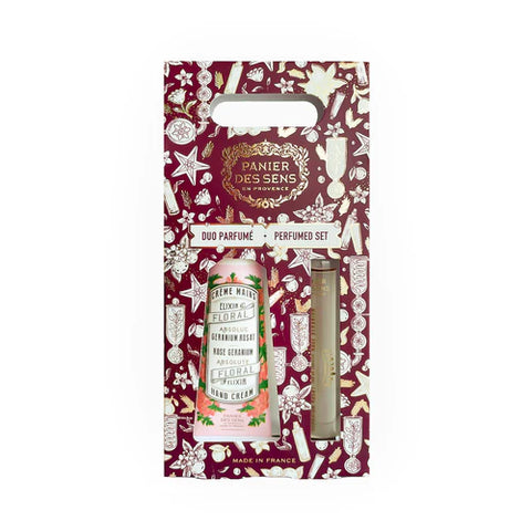 PANIER DES SENS - Rose Geranium Duo