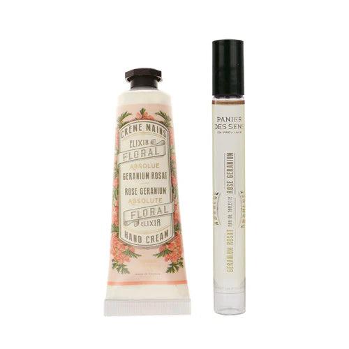 PANIER DES SENS - Rose Geranium Duo