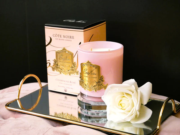 COTE NOIRE - PINK CHAMPAGNE 450G - LIMITED EDITION CANDLE