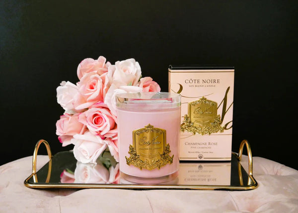 COTE NOIRE - PINK CHAMPAGNE 450G - LIMITED EDITION CANDLE