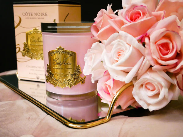 COTE NOIRE - PINK CHAMPAGNE 450G - LIMITED EDITION CANDLE