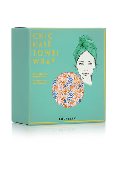 LOUVELLE - RIVA Hair Towel Wrap - Yacht Vibes