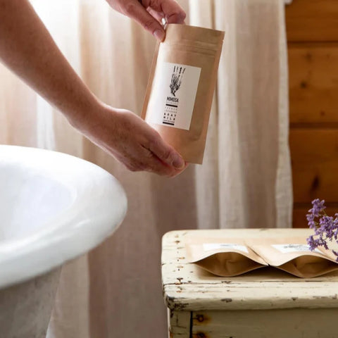 MIMOSA BOTANICALS - Bath Soak - French Lavender & Oat Milk