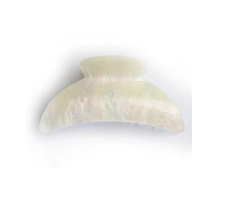 LOUVELLE - Hair Claw - Celestial White (Big Hair)