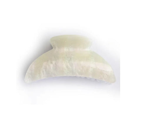 LOUVELLE - Hair Claw - Celestial White (Big Hair)