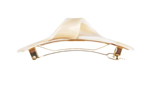 Paris Mode - Julia Small Ivory Bow Hair Clip