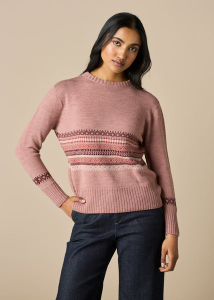 uimi - Astrid Jumper - Merino Wool - Blush