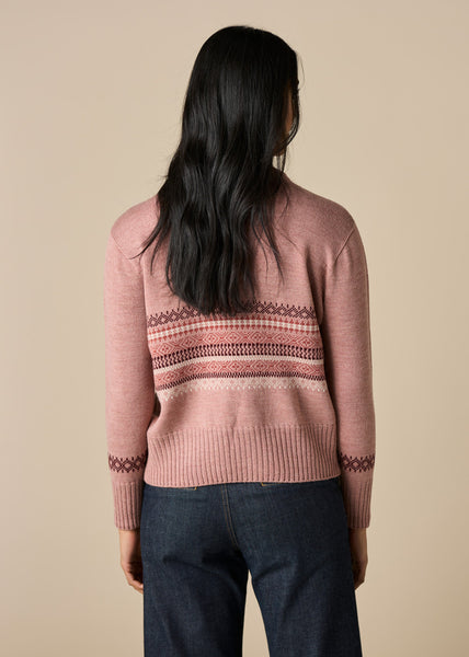 uimi - Astrid Jumper - Merino Wool - Blush