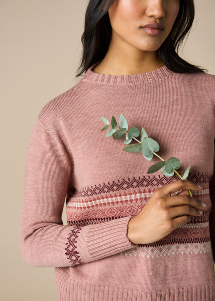 uimi - Astrid Jumper - Merino Wool - Blush