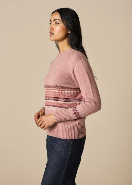 uimi - Astrid Jumper - Merino Wool - Blush