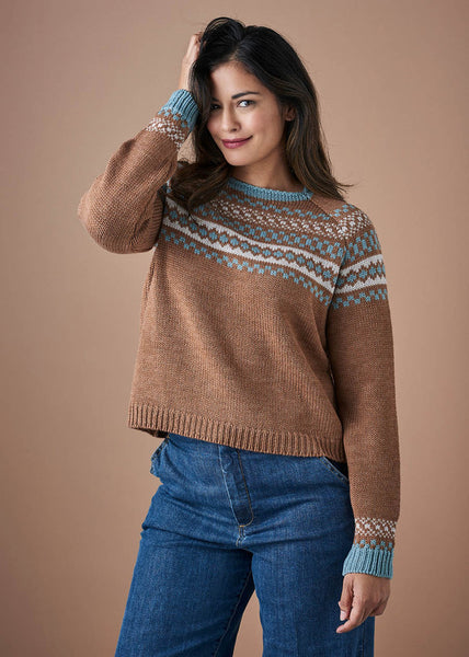 uimi - Beatrix Jumper - Merino Wool - Gingerbread