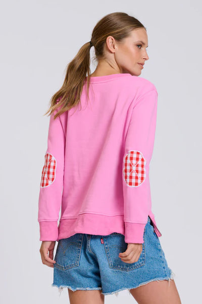 EST - Classic Zipside Cherries Sweatshirt - Pink