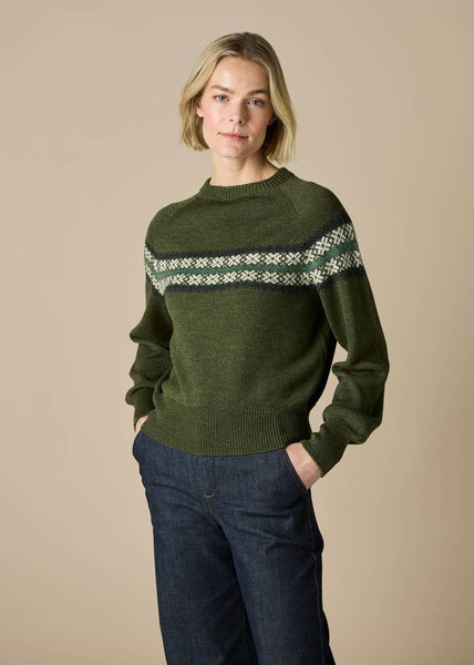 uimi - Heidi Jumper - Merino Wool - Moss