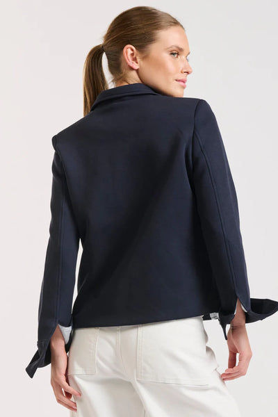 Shirty - Hemming Scuba Jacket - French Navy