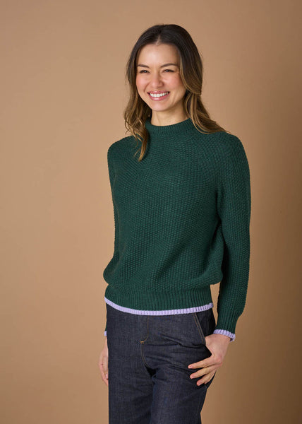uimi - Honey Jumper - Merino Wool - Hunter