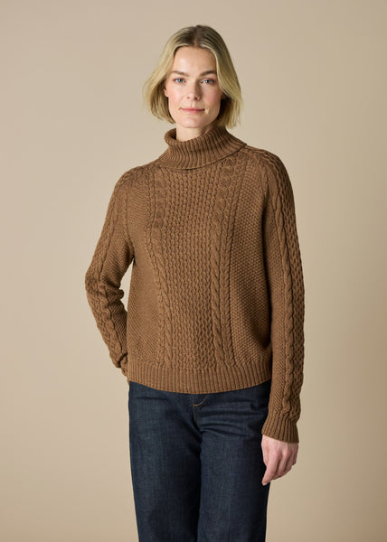 uimi - Molly Jumper - Merino Wool - Coffee