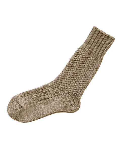 NISHIGUCHI KUTSUSHITA - Wool Cotton Boot Socks