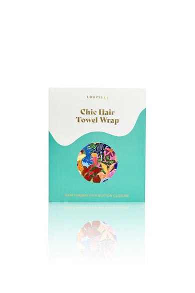 LOUVELLE - RIVA Hair Towel Wrap - Jungle Animal