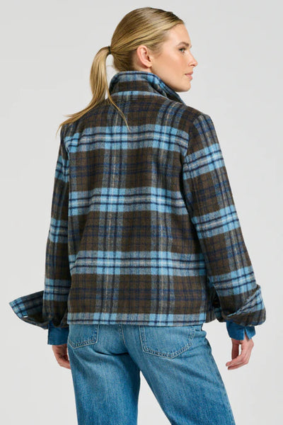 Shirty - The Heston Jacket - Blue Plaid