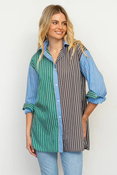 Shirty - The Boyfriend Shirt - Chocolate Combo