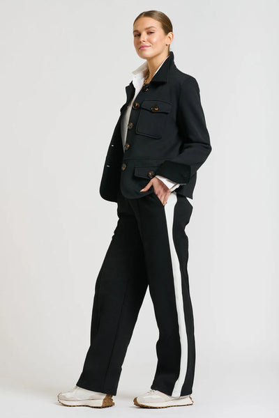 Shirty - Hemming Scuba Jacket - Black