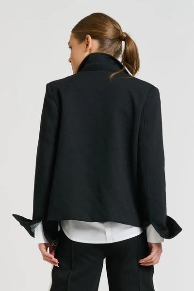 Shirty - Hemming Scuba Jacket - Black