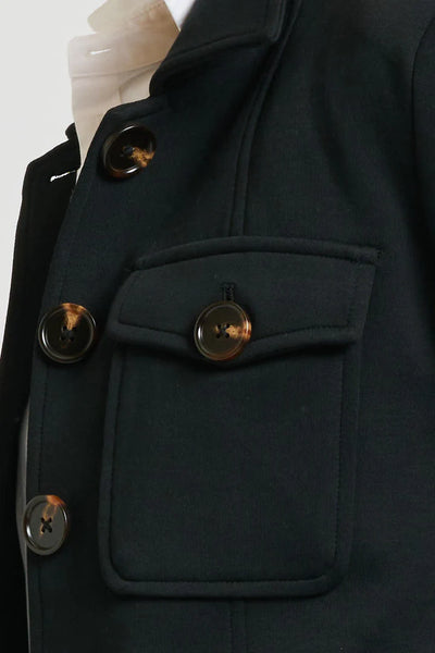 Shirty - Hemming Scuba Jacket - Black