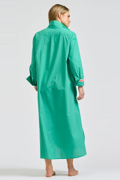 Shirty - Pia Longline Shirtdress - Marine Green