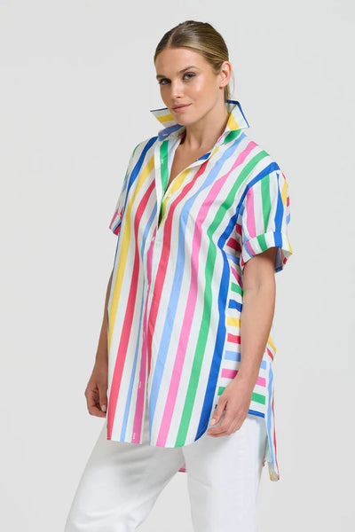 Shirty - The Ashely Shirt - Fiesta Stripe