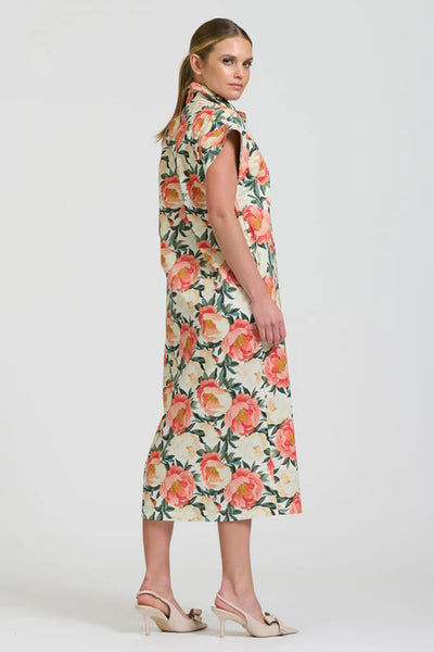Shirty - The Fifi Shirt Dress - Peony