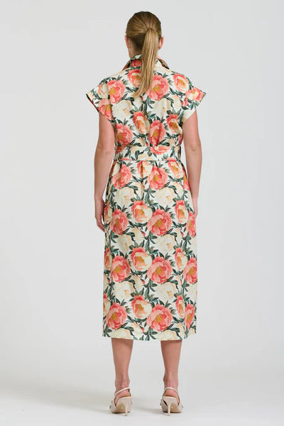 Shirty - The Fifi Shirt Dress - Peony