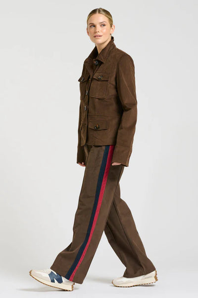Shirty - The Hemming Velvet Twill Jacket - Chocolate