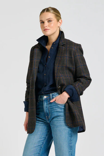 Shirty - The Iris Blazer - Perfect Plaid